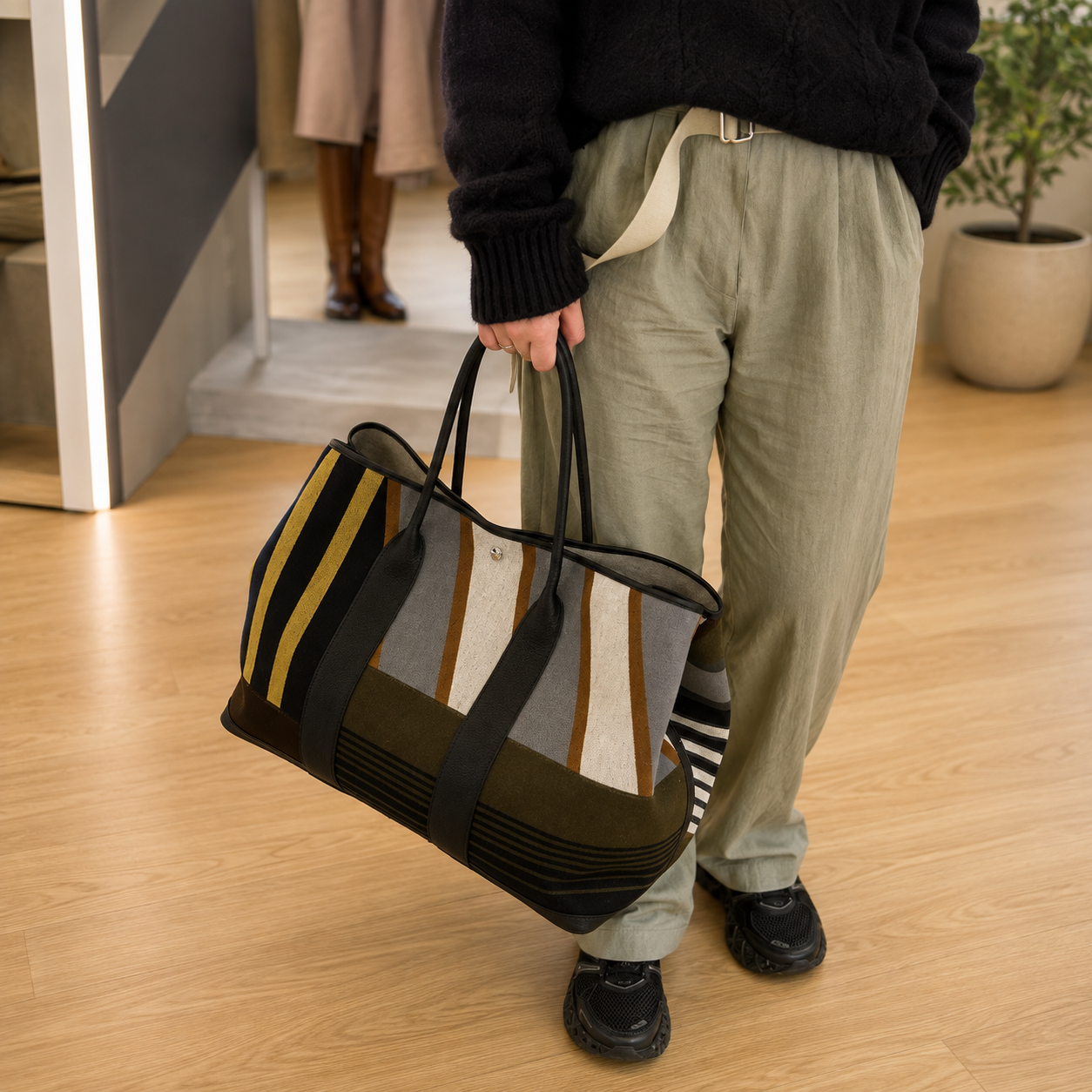 Contrast new model large bag