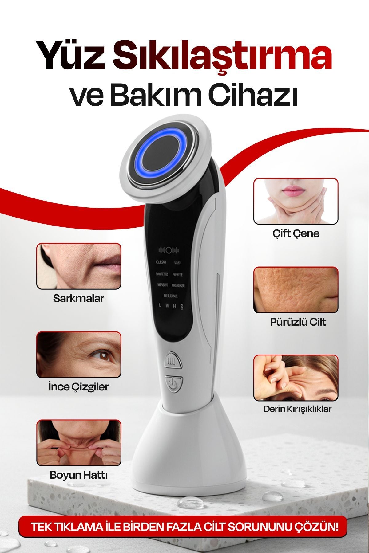 DERMAES RF Yüz Sıkılaştırma Cihazı - görsel 2