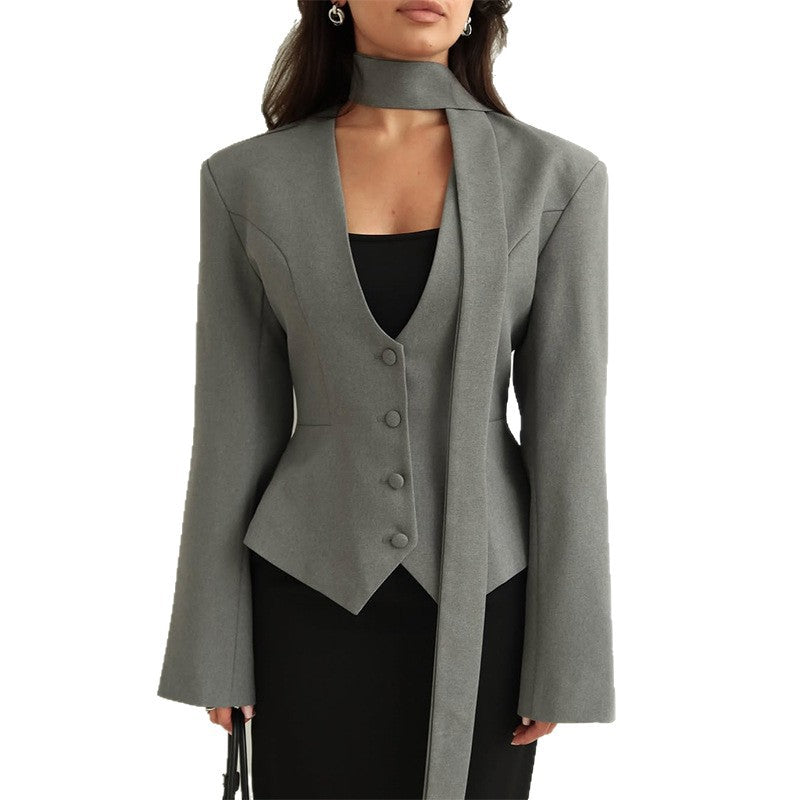 Women's Blazer with Vest