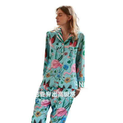 INS tasarım kadınlar için buz ipek pijama