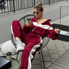 <font dir="auto" style="vertical-align: inherit;"><font dir="auto" style="vertical-align: inherit;">2026 Amazon moda Avrupa ve Amerikan günlük stil spor takım elbise fermuarlı hırka ve uzun pantolon iki parçalı kadın takım</font></font>
