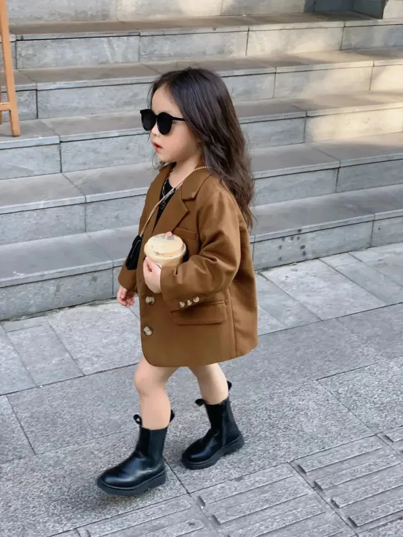Kız çocuk blazer ceket - detay