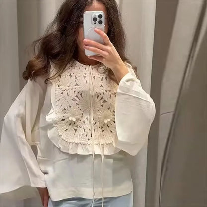 Kadın Yuvarlak yaka Bağcıklı Çiçek desenli Etekli İkili Takım